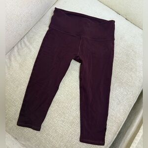 Lululemon Athletica Dark Purple Leggings
